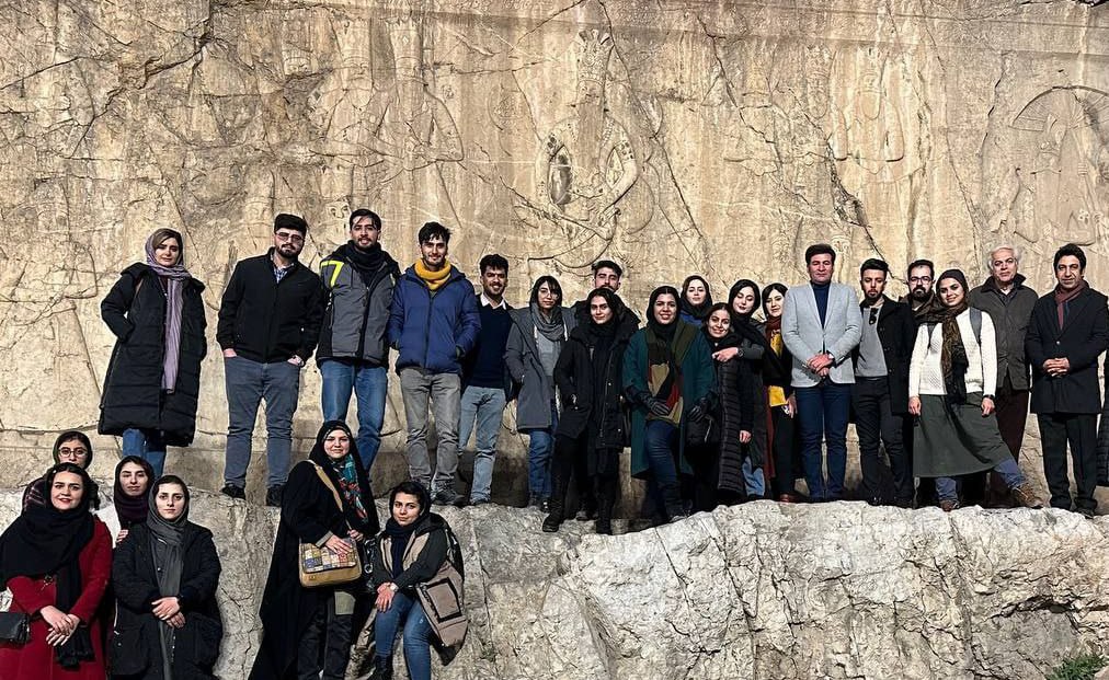 بازدید علمی دانشجویان دانشکده هنر دانشگاه تربیت مدرس از بناها و محوطه‌های تاریخی شهر ری