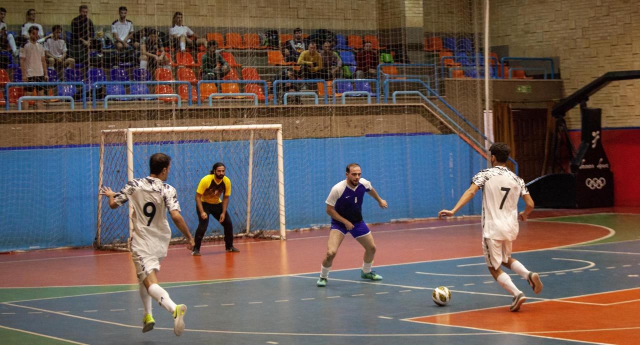 افتتاحیه مسابقات فوتسال جام شهدای مقاومت به میزبانی دانشگاه تربیت مدرس